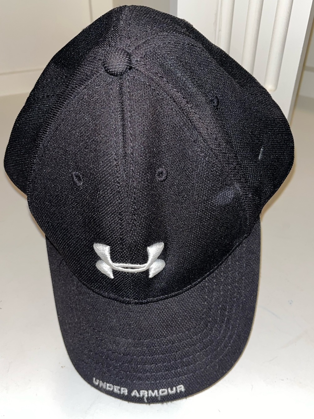 Under Armour Black Baseball Cap Hat Size L
